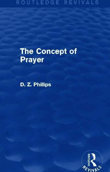 Concept of Prayer (Routledge Revivals)