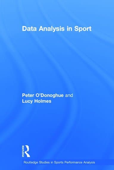 Data Analysis in Sport