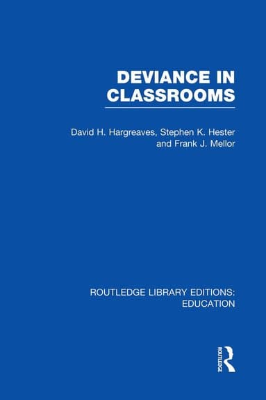 Deviance in Classrooms (RLE Edu M)