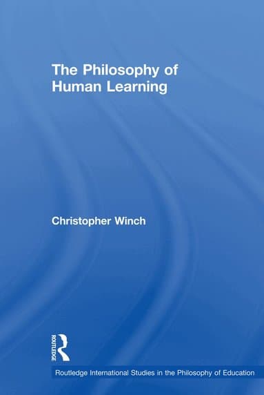Philosophy of Human Learning
