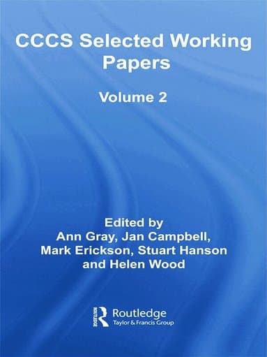 CCCS Selected Working Papers
