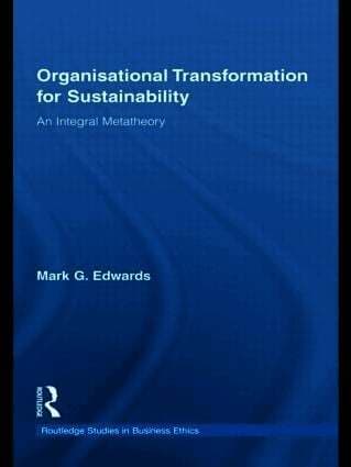 Organizational Transformation for Sustainability