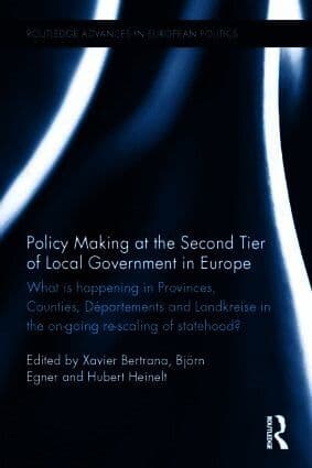 Policy Making at the Second Tier of Local Government in Europe