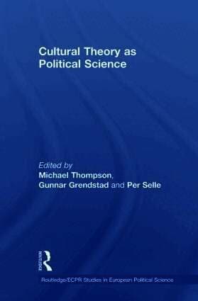 Cultural Theory as Political Science