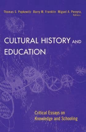 Cultural History and Education