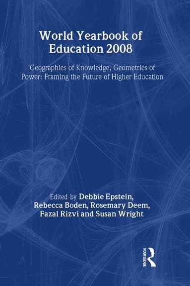 World Yearbook of Education 2008