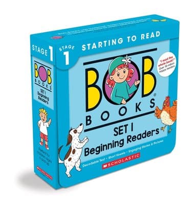 Bob Books: Set 1 - Beginning Readers Box Set (12 Books)