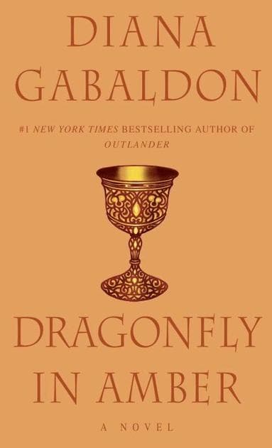 Omslag till boken Dragonfly in Amber av Diana Gabaldon
