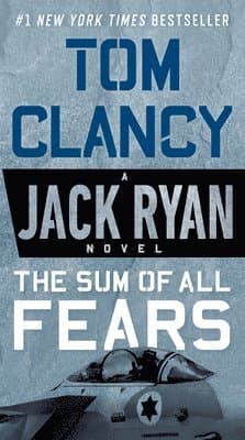 Omslag till boken The Sum of All Fears av Tom Clancy
