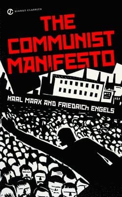 Omslag till boken The Communist Manifesto av Karl Marx