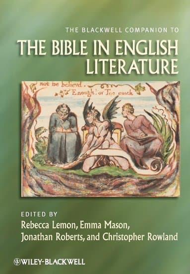 Blackwell Companion to the Bible in English Literature