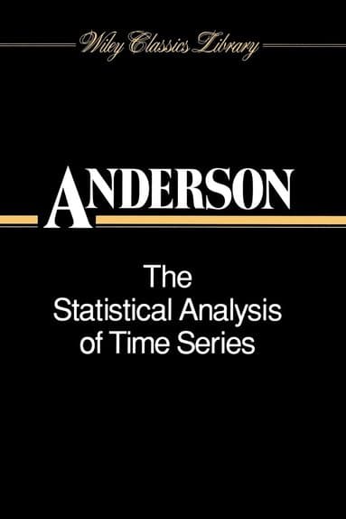 Statistical Analysis of Time Series