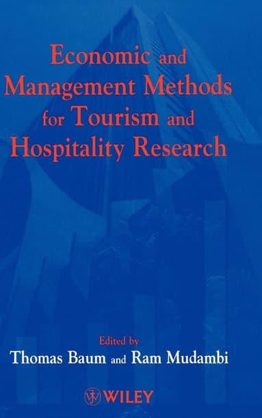 Economic and Management Methods for Tourism and Hospitality Research
