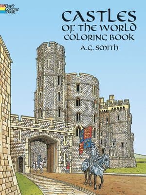 Castles of the World Colouring Book