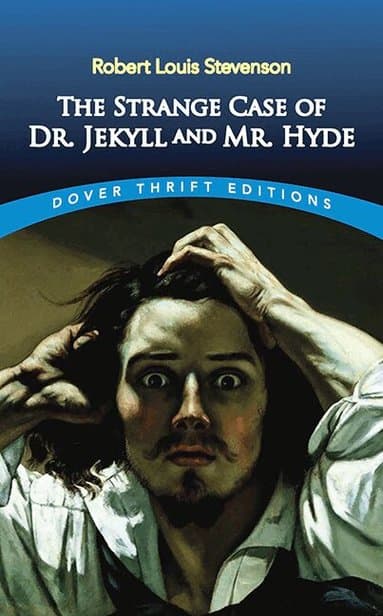 Omslag till boken Strange Case of Dr. Jekyll and Mr. Hyde av Robert Louis Stevenson