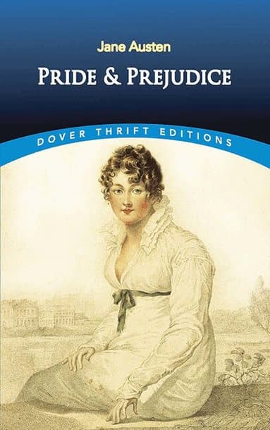 Omslag till boken Pride and Prejudice av Jane Austen