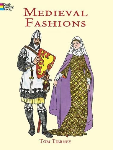 Medieval Fashions Coloring Book