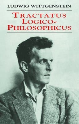 Omslag till boken Tractatus Logico-Philosophicus av Ludwig Wittgenstein