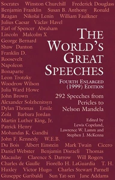 World's Great Speeches