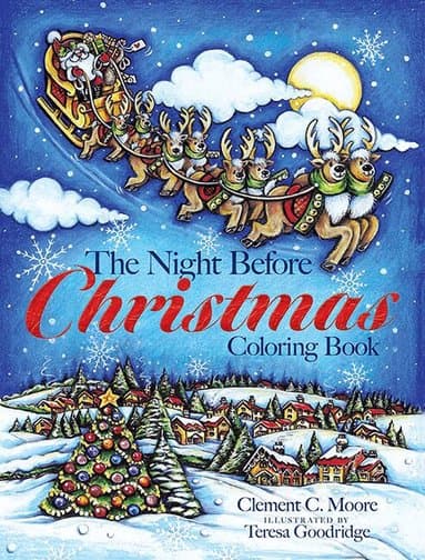 Night Before Christmas Coloring Book