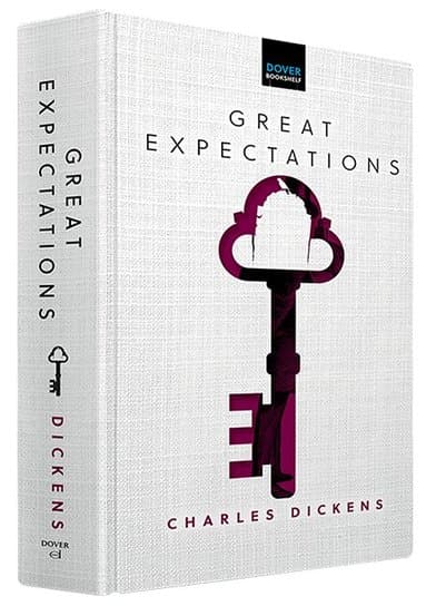 Omslag till boken Great Expectations av Charles Dickens