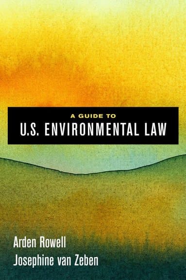 Guide to U.S. Environmental Law