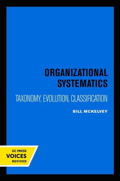 Bill McKelvey best book