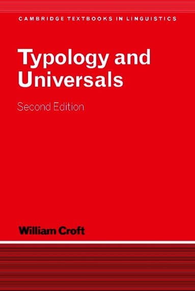 Typology and Universals