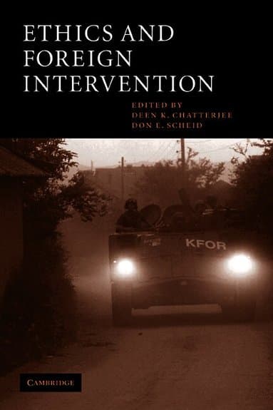 Ethics and Foreign Intervention