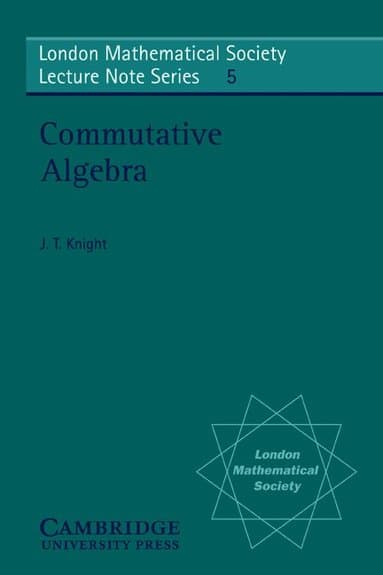 Commutative Algebra