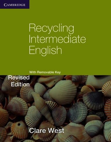 Recycling Intermediate English with Removable Key
