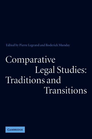 Comparative Legal Studies: Traditions and Transitions