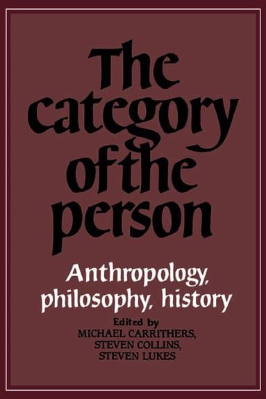 The Category of the Person