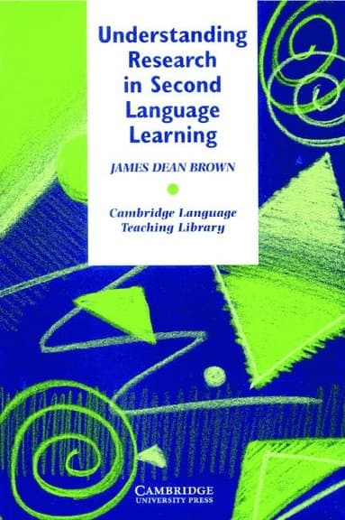 Understanding Research in Second Language Learning
