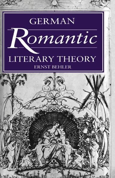 German Romantic Literary Theory