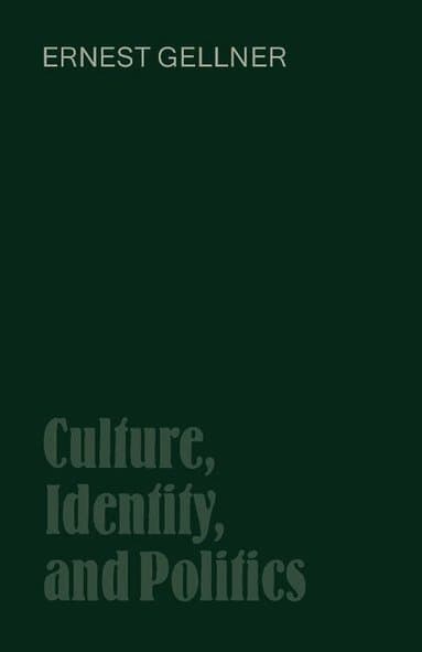 Culture, Identity, and Politics