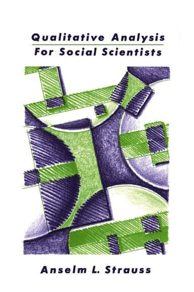 Qualitative Analysis for Social Scientists
