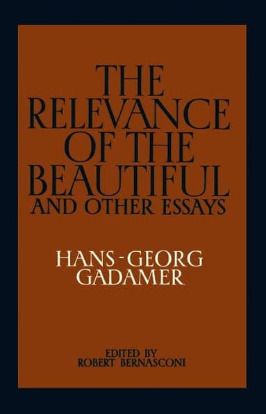The Relevance of the Beautiful and Other Essays