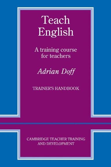 Teach English Trainer's handbook