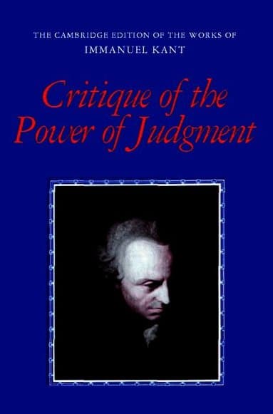 Critique of the Power of Judgment