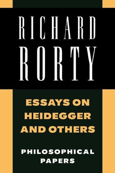 Essays on Heidegger and Others