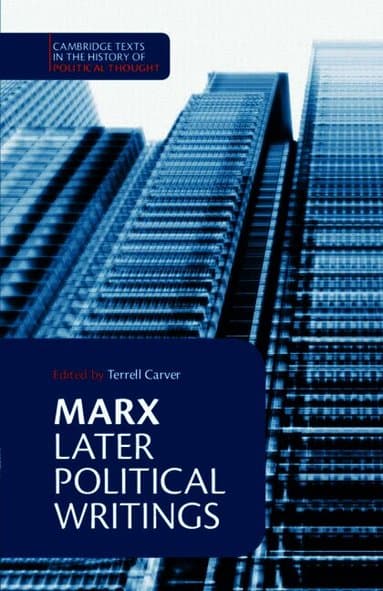 Marx: Later Political Writings