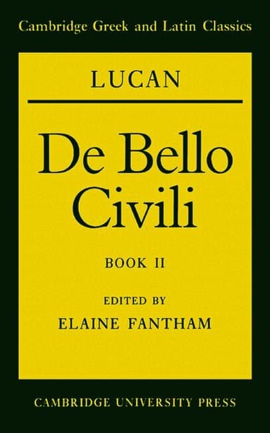 Lucan: De bello civili Book II
