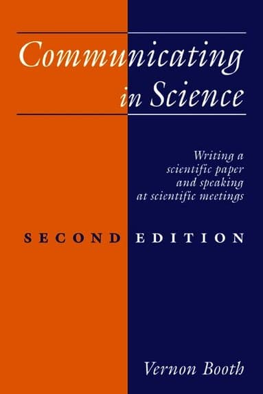 Communicating in Science