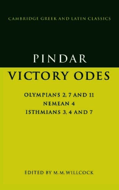Pindar: Victory Odes
