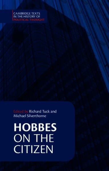 Hobbes: On the Citizen