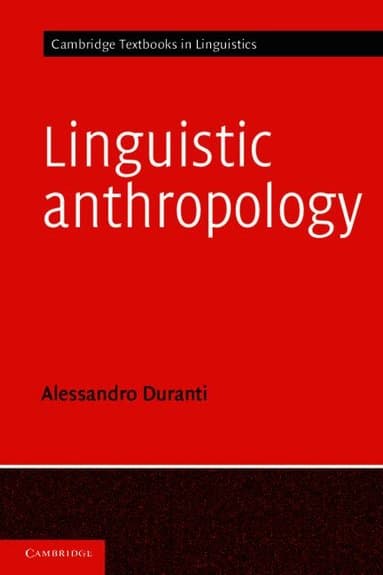 Linguistic Anthropology