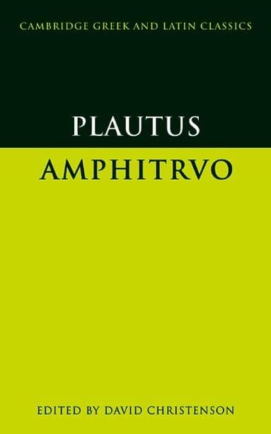 Plautus: Amphitruo