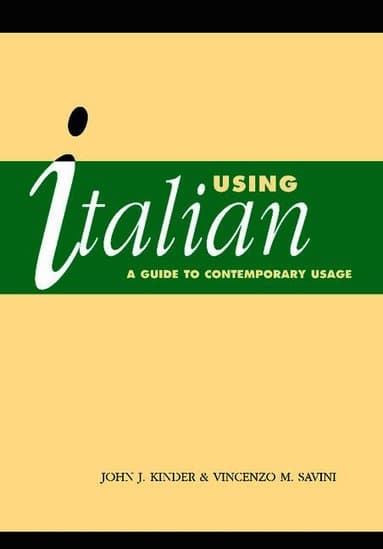 Using Italian