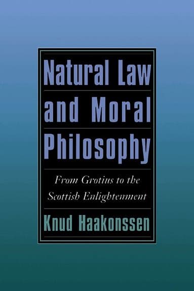 Natural Law and Moral Philosophy